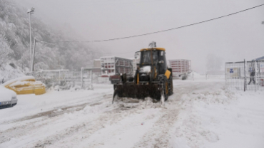 İlçemizde Kar Yağışı Devam Ediyor