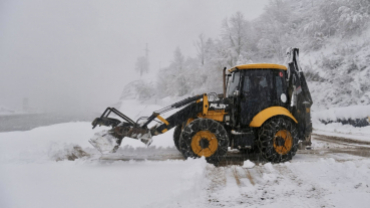 İlçemizde Kar Yağışı Devam Ediyor