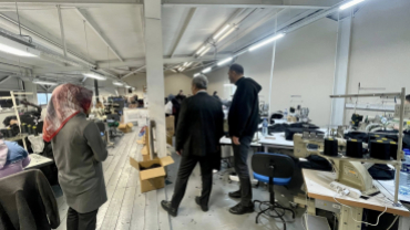 Belediye Başkanımızdan END Tekstili Ziyareti