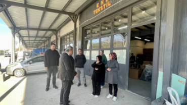 Belediye Başkanımızdan END Tekstili Ziyareti