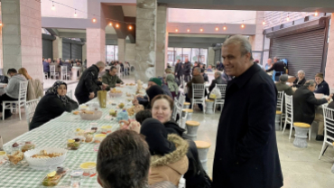Ramazan paylaştıkça, sofralarımız hemşehrilerimizle buluştukça güzel