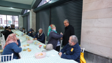 Ramazan paylaştıkça, sofralarımız hemşehrilerimizle buluştukça güzel