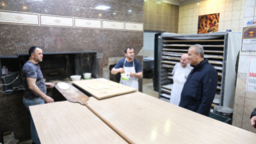 Belediye Başkanımızdan Fırın Ziyareti