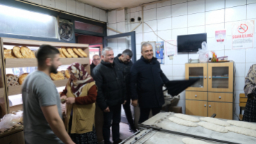 Belediye Başkanımızdan Fırın Ziyareti