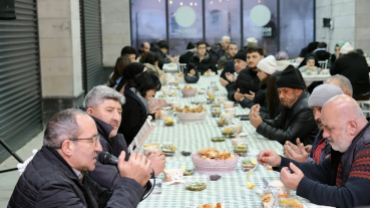 Ramazan paylaştıkça, sofralarımız hemşehrilerimizle buluştukça güzel