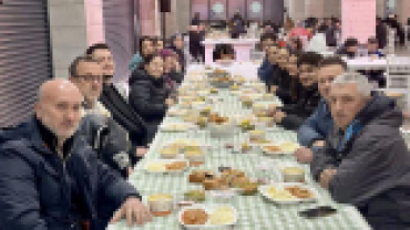 Ramazan paylaştıkça, sofralarımız hemşehrilerimizle buluştukça güzel