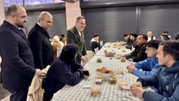 Ramazan paylaştıkça, sofralarımız hemşehrilerimizle buluştukça güzel