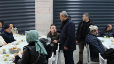 Ramazan paylaştıkça, sofralarımız hemşehrilerimizle buluştukça güzel