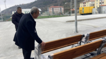 Yeni Devlet Hastanemizde Yol ve Kaldırım Çalışmaları