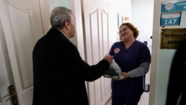 Belediye Başkanımızdan Hastane Ziyareti