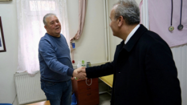 Belediye Başkanımızdan Hastane Ziyareti