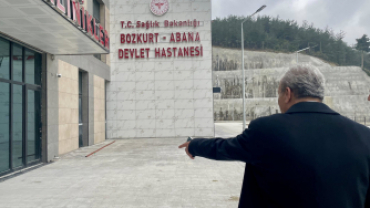 Yeni Devlet Hastanemizde Yol ve Kaldırım Çalışmaları