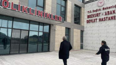 Yeni Devlet Hastanemizde Yol ve Kaldırım Çalışmaları