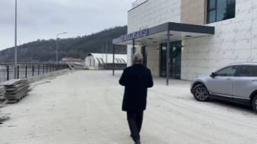 Yeni Devlet Hastanemizde Yol ve Kaldırım Çalışmaları