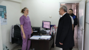 Belediye Başkanımızdan Hastane Ziyareti