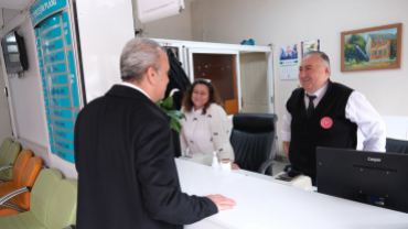 Belediye Başkanımızdan Hastane Ziyareti