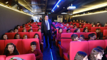Gezen Sinema Tırı Bozkurt'ta