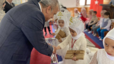 Yeni Cami’de 4 - 6 Yaş Mezuniyet Programı