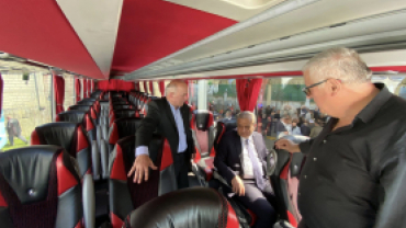 Soner Turizm Filosuna Yeni Araç Açılışı Yapıldı
