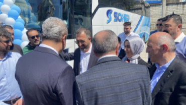Soner Turizm Filosuna Yeni Araç Açılışı Yapıldı