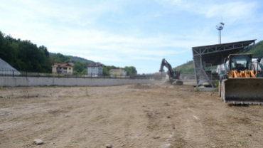 Yeni Spor Alanlarında Çalışmalar Devam Ediyor
