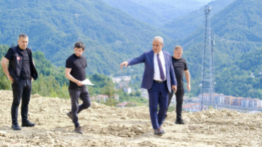Yeni Mezarlık Alanında Çalışmalar Devam Ediyor