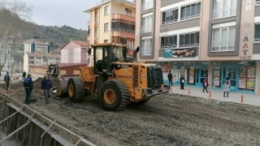 Tevfik Kocabaşoğlu Sokak'ta Yapılan Düzenlemeler Devam Ediyor