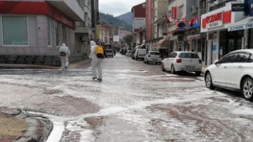 Belediyemizin Koronavirüs Tedbirleri Aralıksız Devam Ediyor