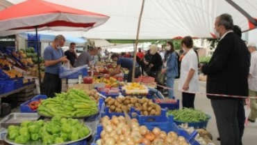 Belediye Başkanımızdan Pazar Ziyareti