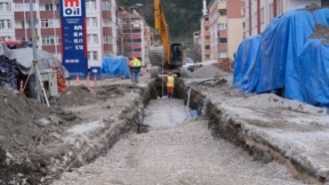 Altyapı İnşaatı Tüm Hızıyla Devam Ediyor