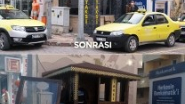 Taksi Durakları Yenileme Projesi